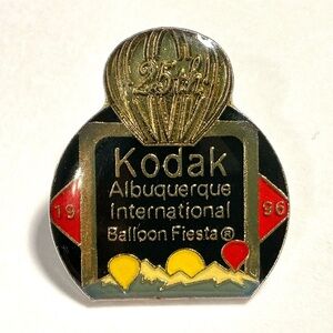 Collectible Kodak 1996 25th Albuquerque International Balloon Fiesta Pin RARE